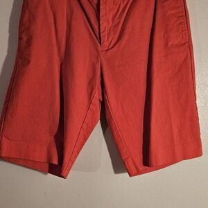 Ralph Lauren Women's Red Bermuda Shorts